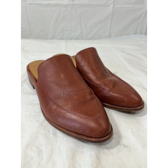 Madewell Shoes - Madewell Frances Skimmer Mule in Brown Leather size 6.5